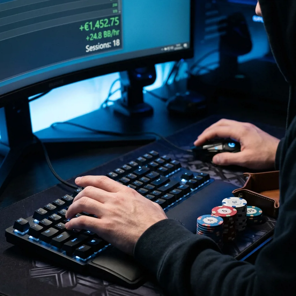 Игрок контролирует банк в казино Майнкрафт