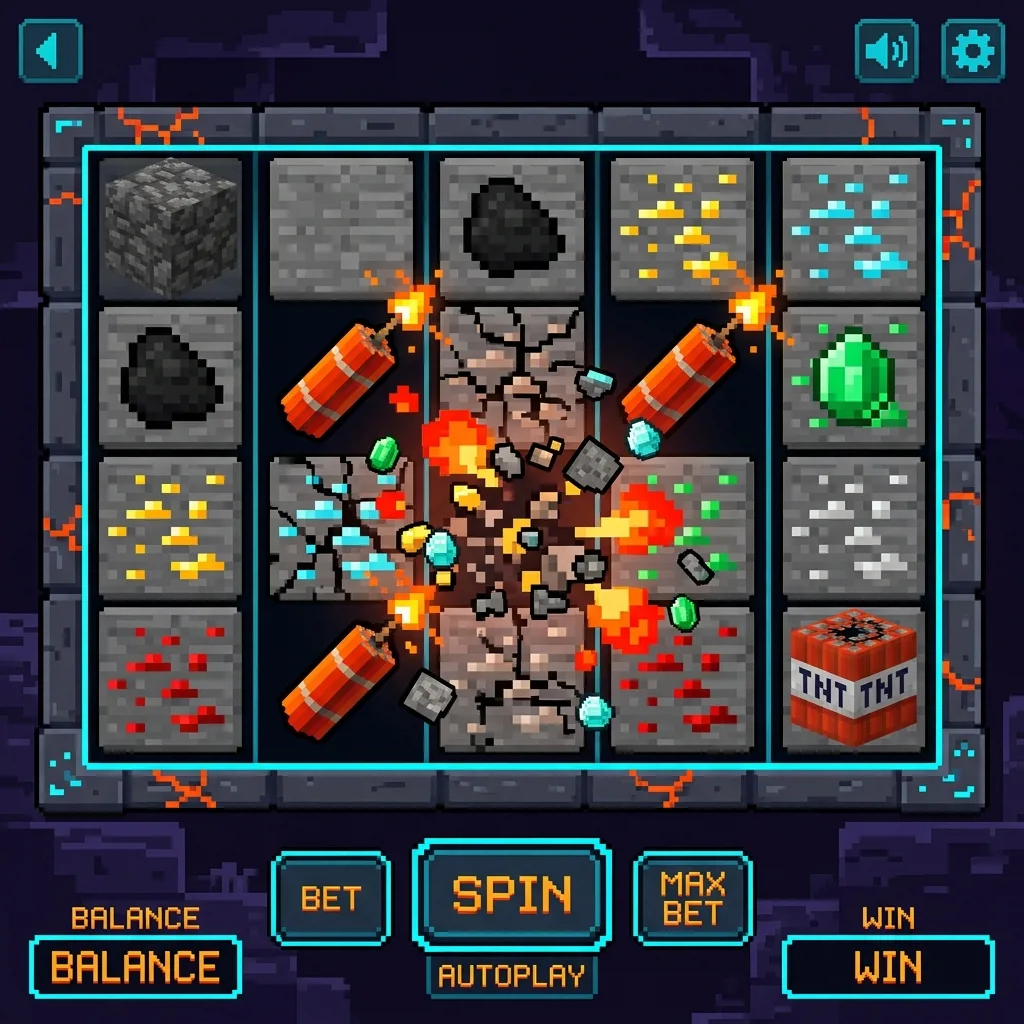 Слот Block Breaker с механикой разрушения блоков
