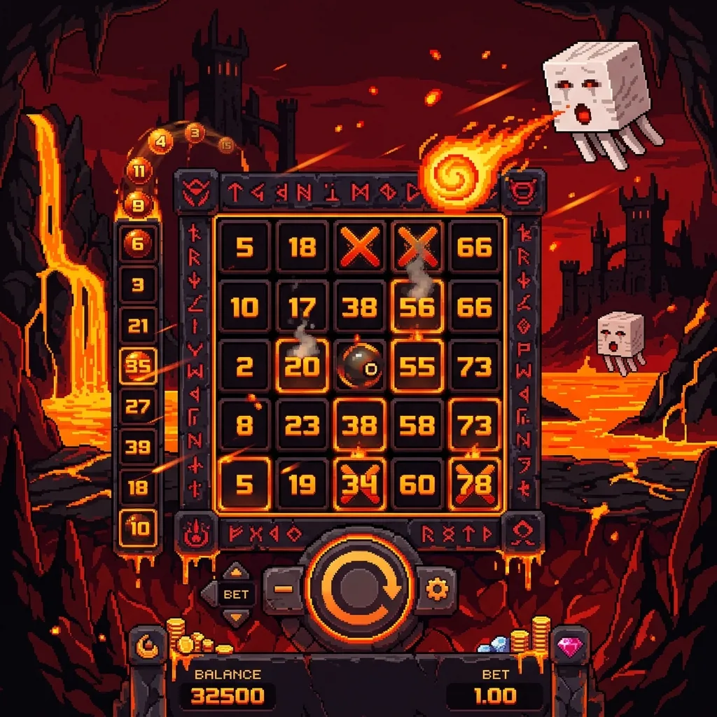 Nether 30-Ball — ускоренное бинго в адской тематике