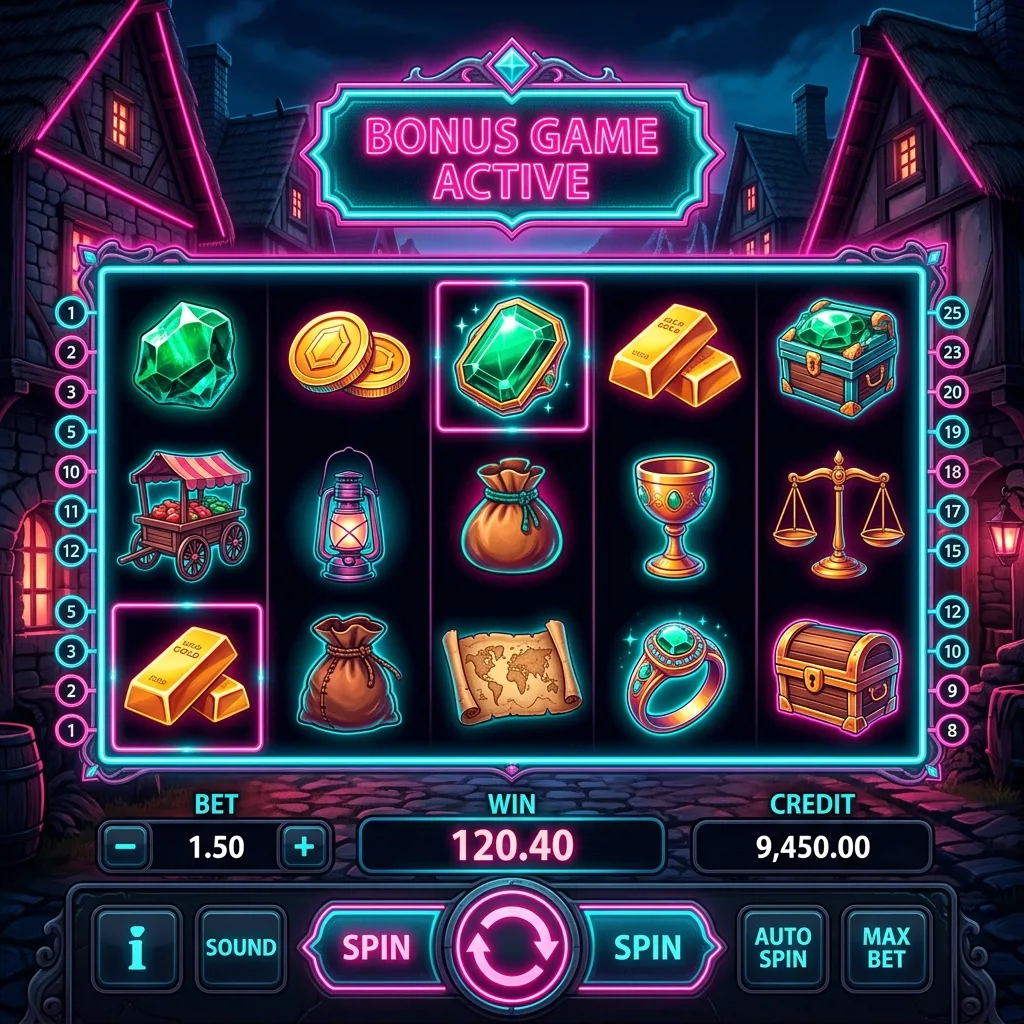 Слот Village Trader с бонусной игрой